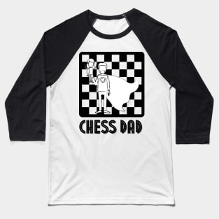 Chess Dad Baseball T-Shirt